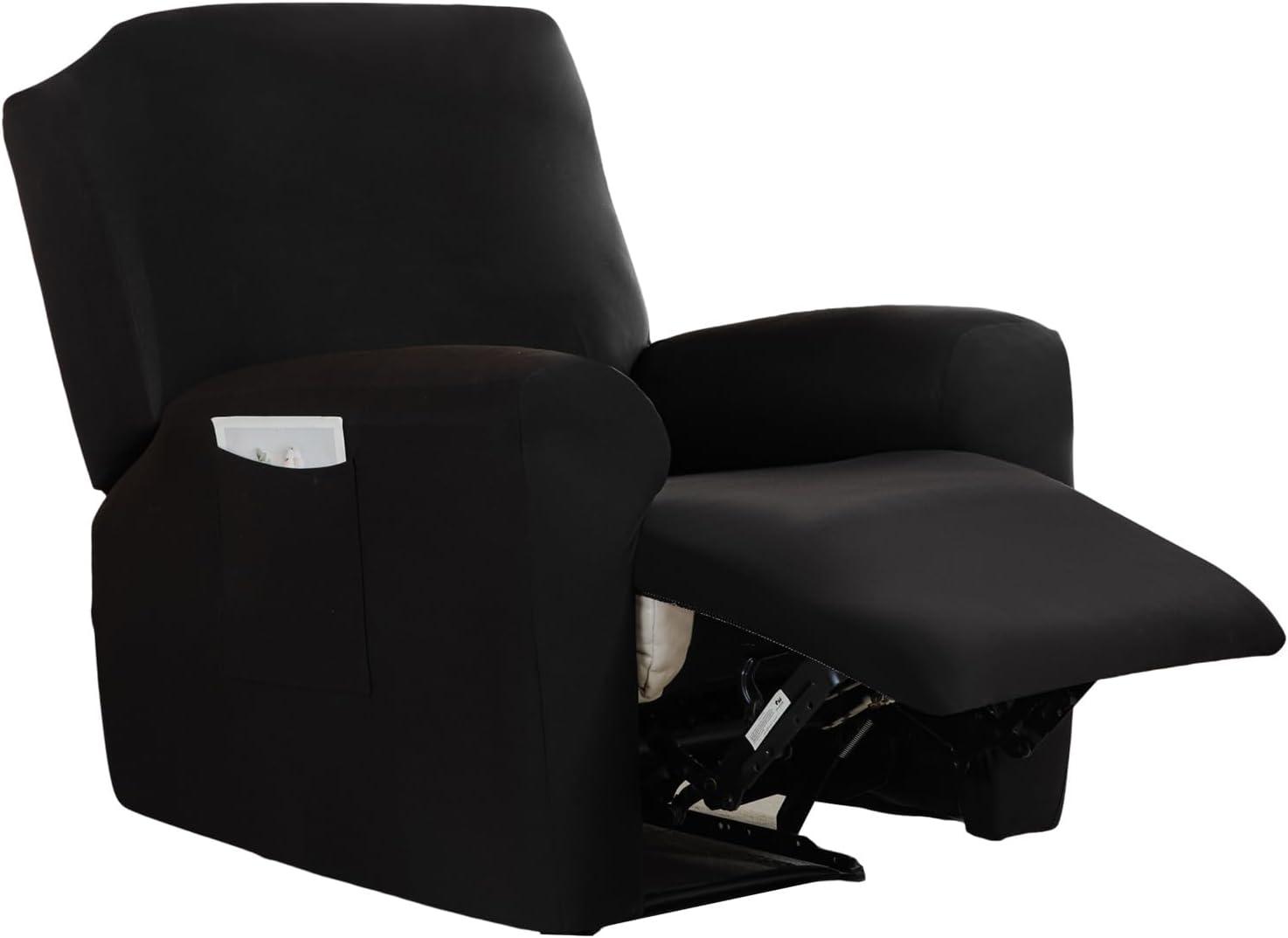 CRFATOP Printed Recliner Slipcover Stretch Reclining Chair Covers 4 Pieces Non Slip Recliner Sofa Slipcovers with Pocket Fitted Sofa Couch Cover Lazy Boy Chair Cover for Pet Kid Living Room,43