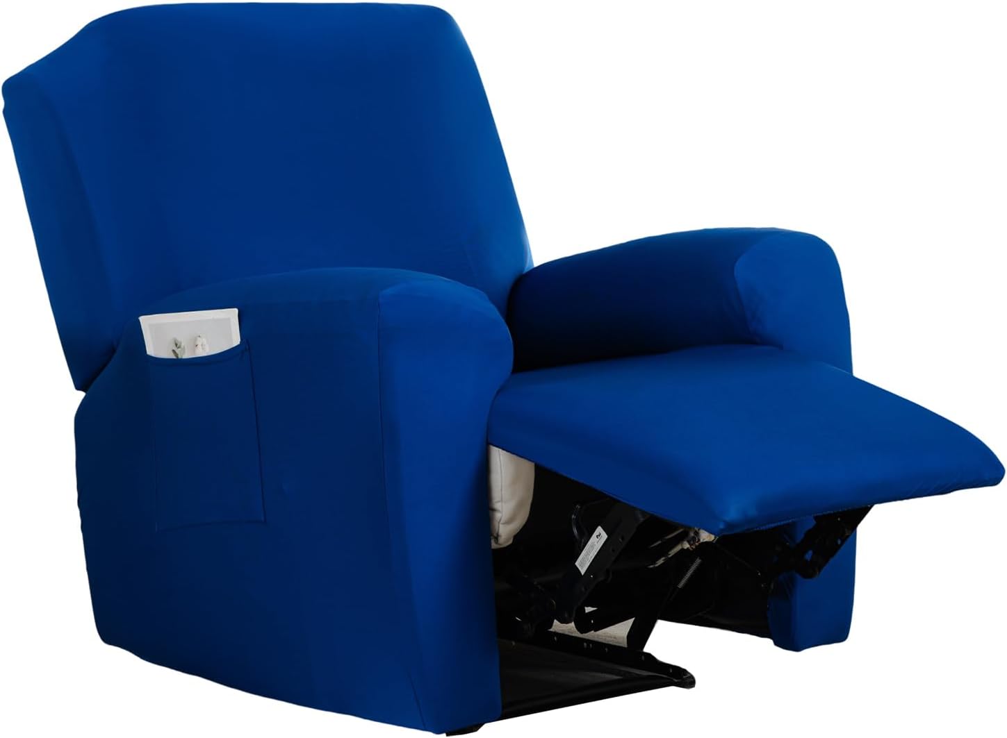 CRFATOP Printed Recliner Slipcover Stretch Reclining Chair Covers 4 Pieces Non Slip Recliner Sofa Slipcovers with Pocket Fitted Sofa Couch Cover Lazy Boy Chair Cover for Pet Kid Living Room,43