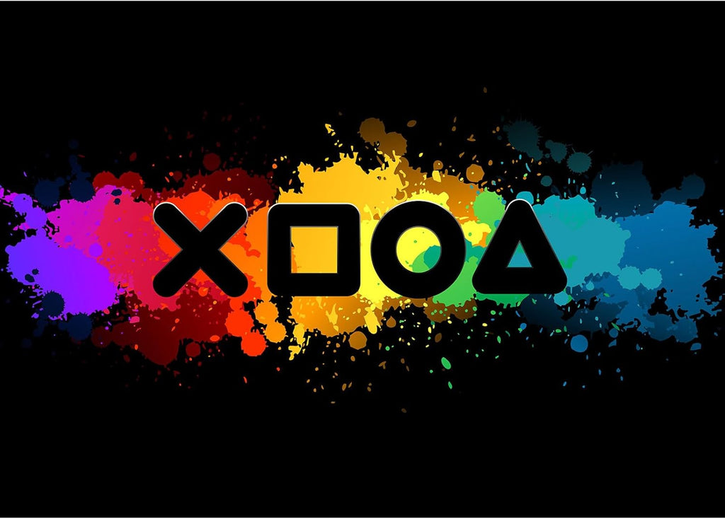 Soft Gamer Rug 6x9 Washable Gaming Carpet for Boys and Teens, Cool Bedroom and Game Room Decor, Low Pile Rug for Man Cave and Living Room