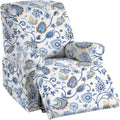CRFATOP Printed Recliner Slipcover Stretch Reclining Chair Covers 4 Pieces Non Slip Recliner Sofa Slipcovers with Pocket Fitted Sofa Couch Cover Lazy Boy Chair Cover for Pet Kid Living Room,43