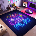 Gamer Rug for Game Room 5'x7' Non-Slip 3D Cool Printed Gaming Rugs for Bedroom and Living Room Decor