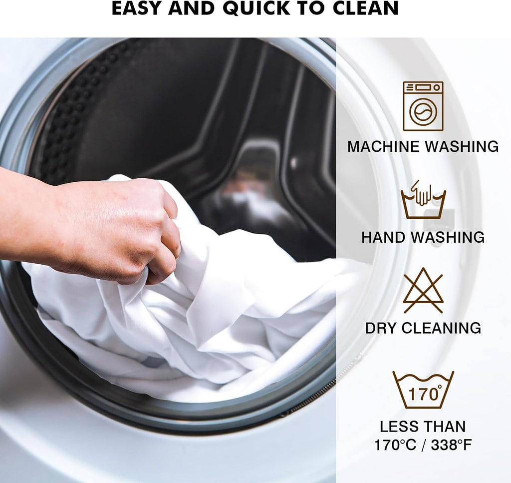 Fixwal 36 Pcs Spandex Stretch Folding Chair Covers - Universal Fitted Washable Slipcovers for Dining, Party, Wedding, Banquet & Thanksgiving Christmas Decoration (White)