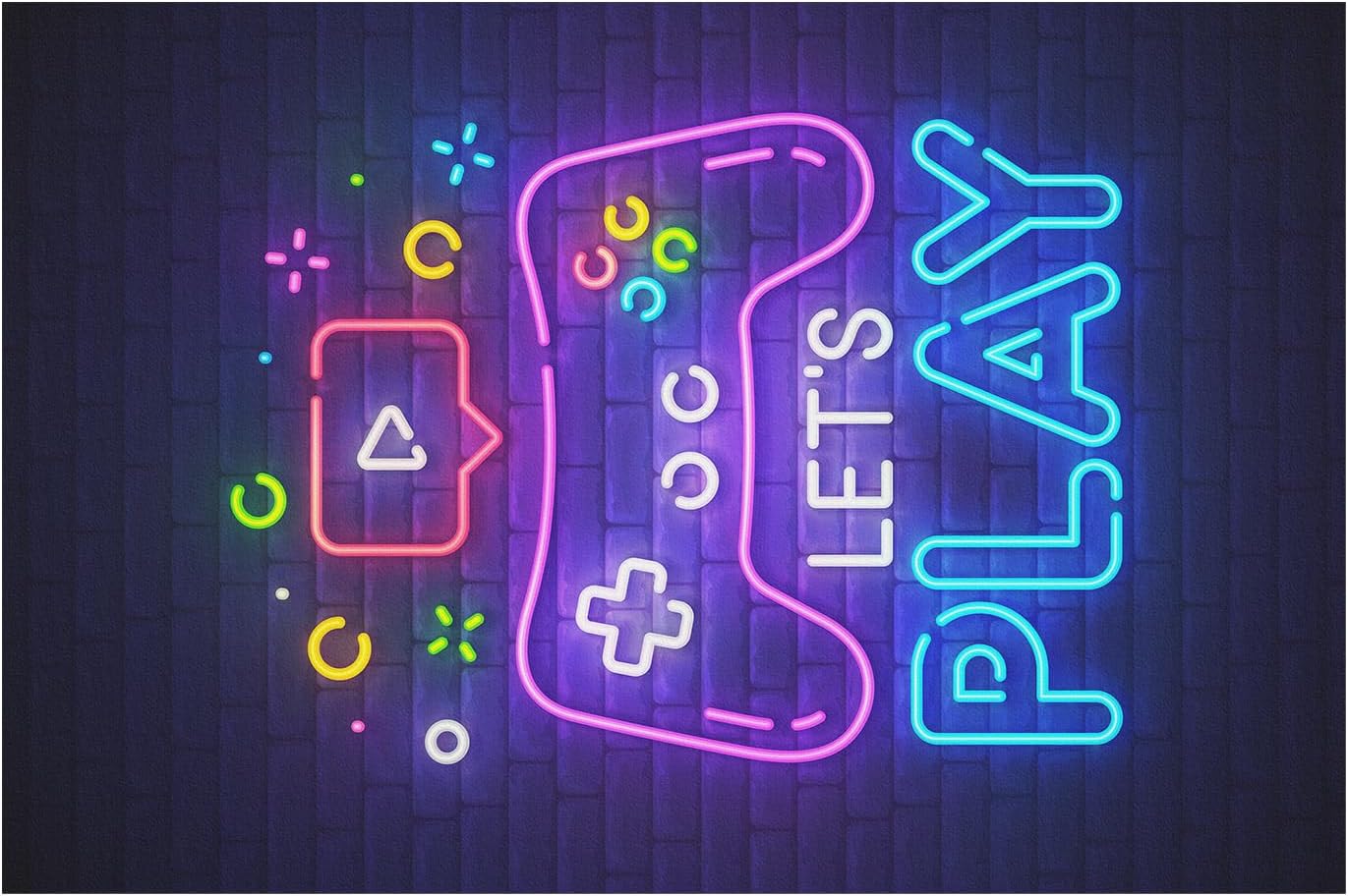 Gamer Rug for Game Room 5'x7' Non-Slip 3D Cool Printed Gaming Rugs for Bedroom and Living Room Decor