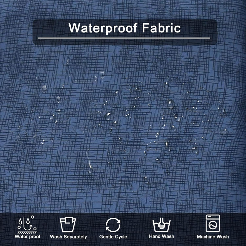 KRFOONN Stretch Wing Chair Slipcovers Printed 2 Piece Wingback Chair Covers Soft Spandex Wingback Armchair Slipcover Furniture Protector Chair Covers for Living Room Wingback Chair, T7