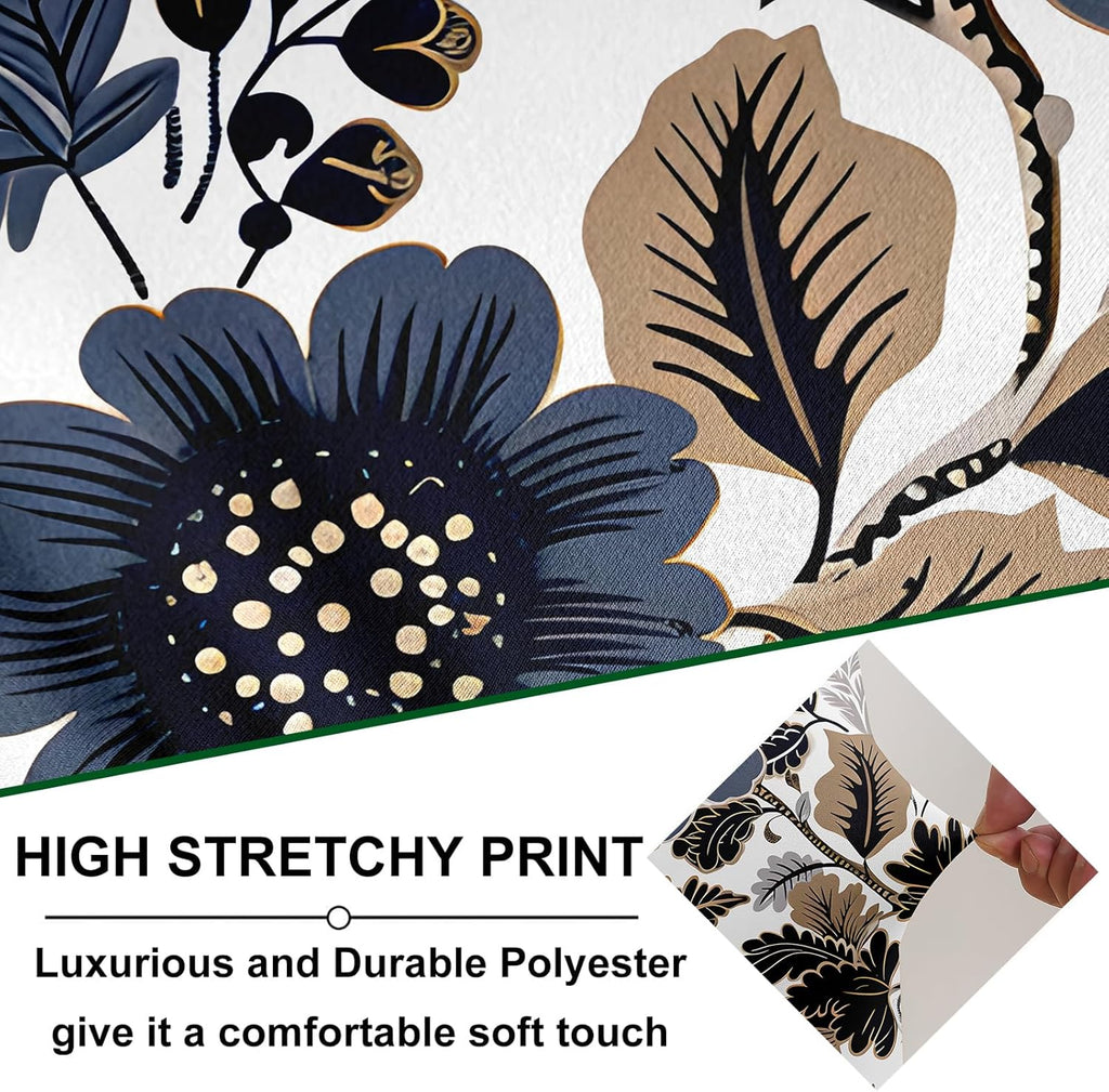 CRFATOP Printed Recliner Slipcover Stretch Reclining Chair Covers 4 Pieces Non Slip Recliner Sofa Slipcovers with Pocket Fitted Sofa Couch Cover Lazy Boy Chair Cover for Pet Kid Living Room,43